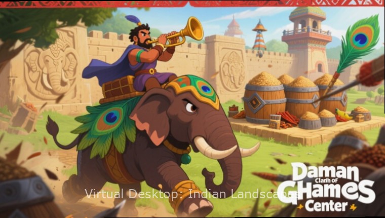 Virtual Desktop: Indian Landscapes - Player Guide Virtual Desktop: Indian Landscapes - Gameplay Screenshot with game watermark